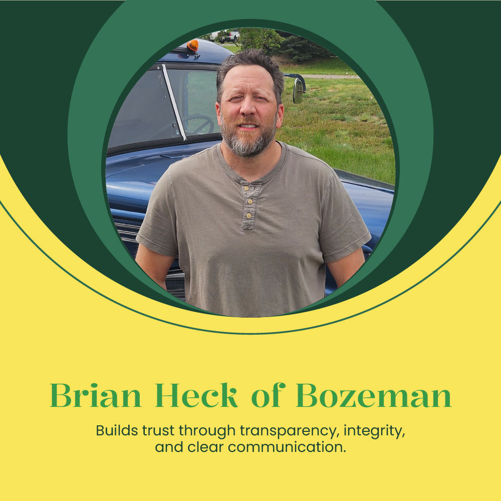 Brian Heck of Bozeman: Client Focused Real Estate Professional